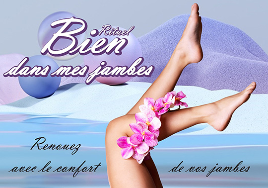 Massage rituel 'Bien dans mes jambes'